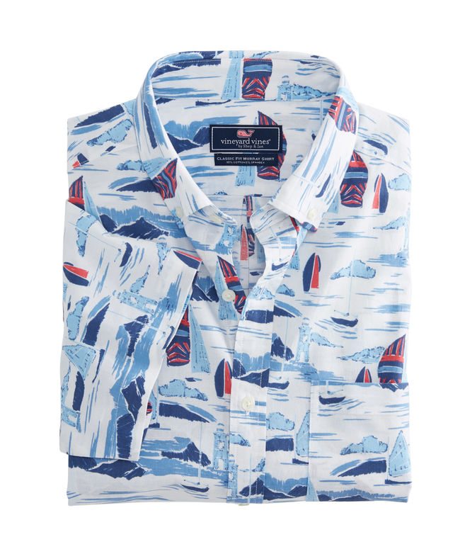 Classic Short-Sleeve Vineyard Murray Shirt