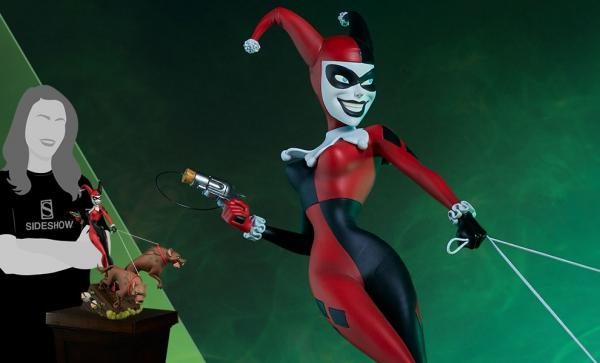ONLY 500 WORLDWIDE - NOW SHIPPING! Sideshow Exclusive Harley Quinn -Animated Series Statue