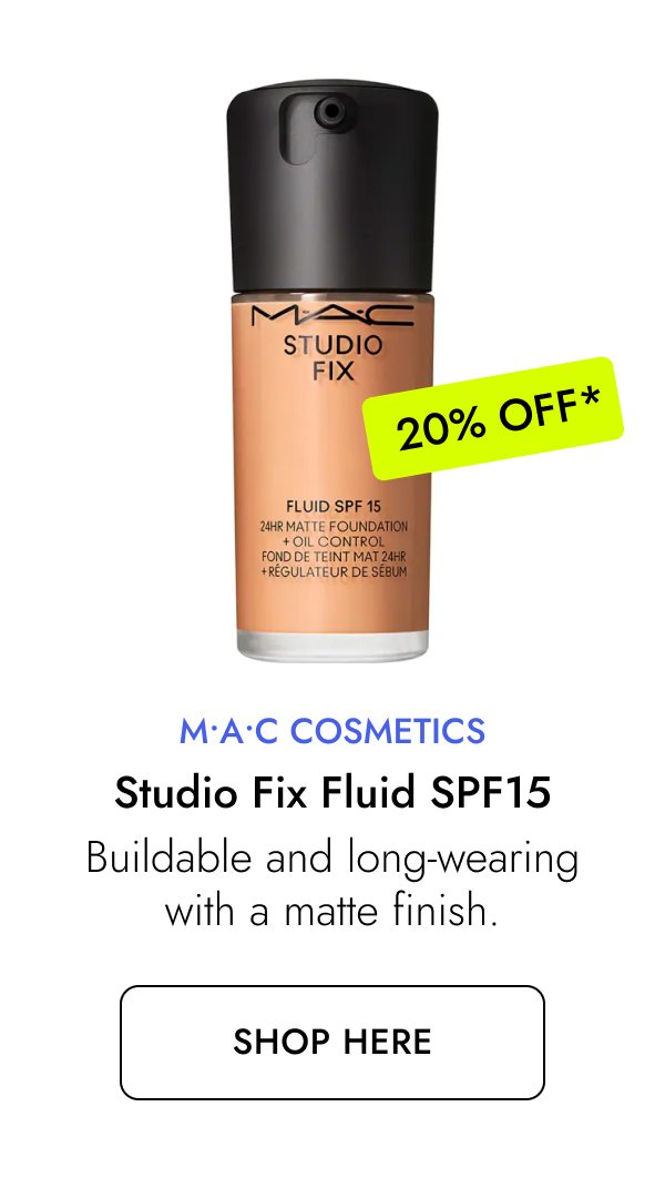 M.A.C Cosmetics Studio Fix Fluid SPF15 30ml