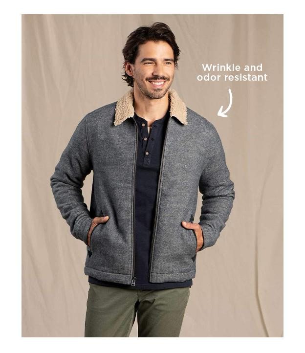 Men's Burntside Trucker Jacket in Soot