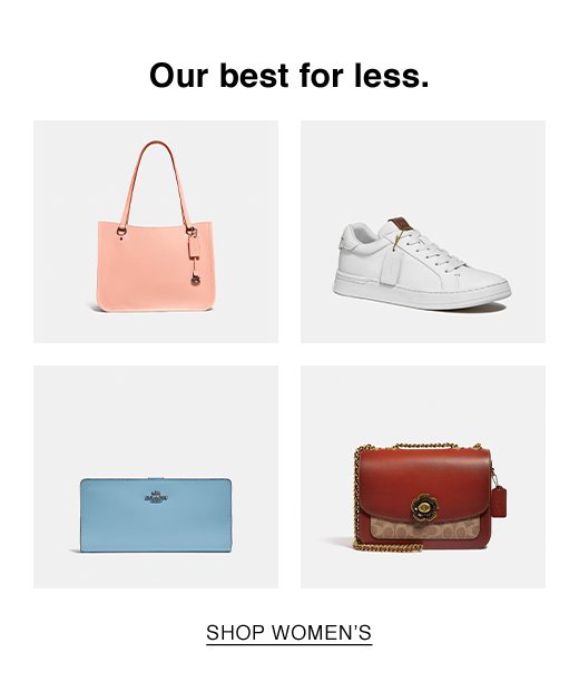 Our best for less. SHOP WOMEN'S