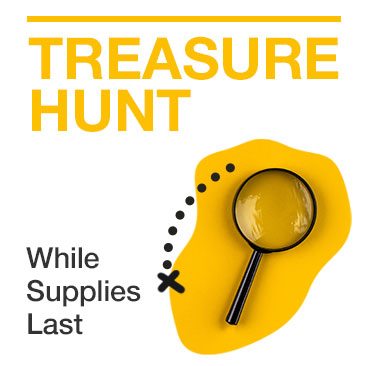Treasure Hunt - While Supplies Last