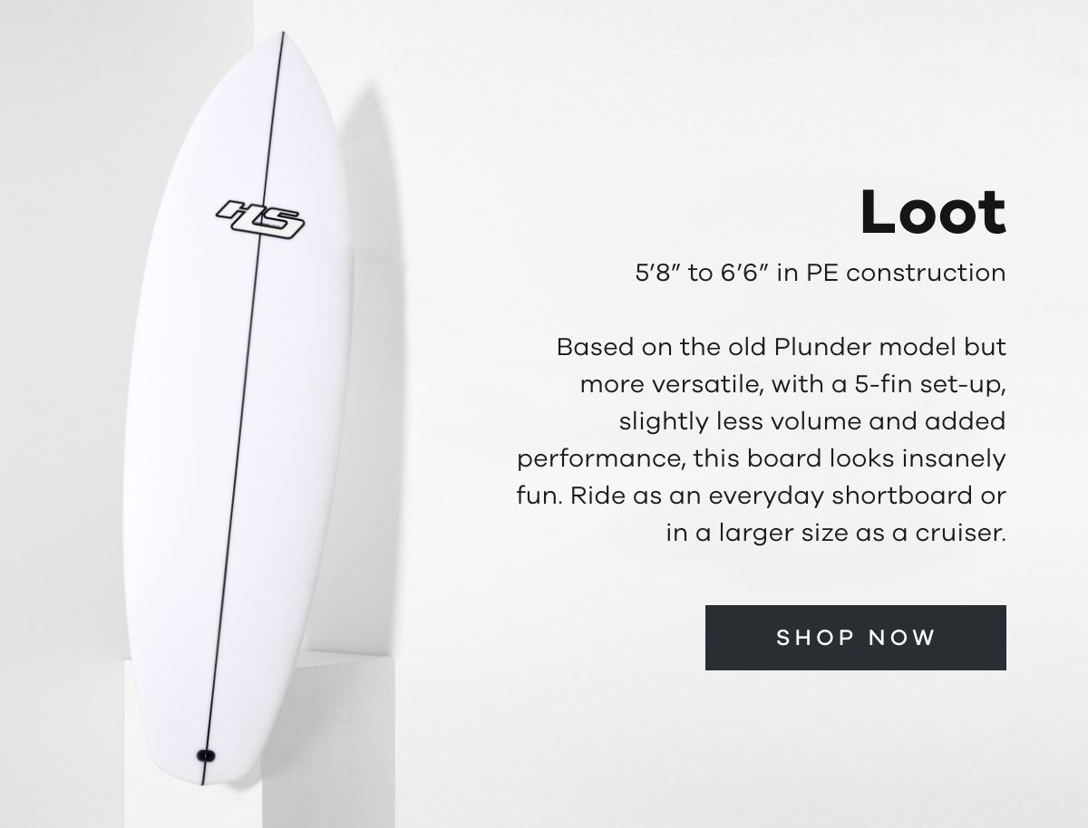 Loot Futures 5 Fin Surfboard