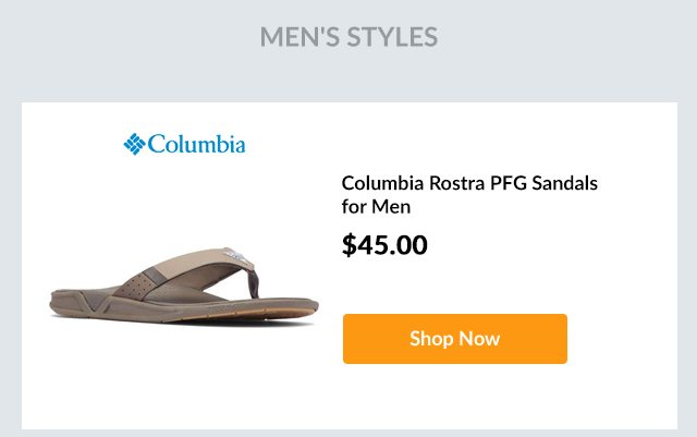 Columbia Rostra PFG Sandals for Men