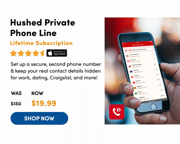 Hushed Private Phone Line | Shop Now