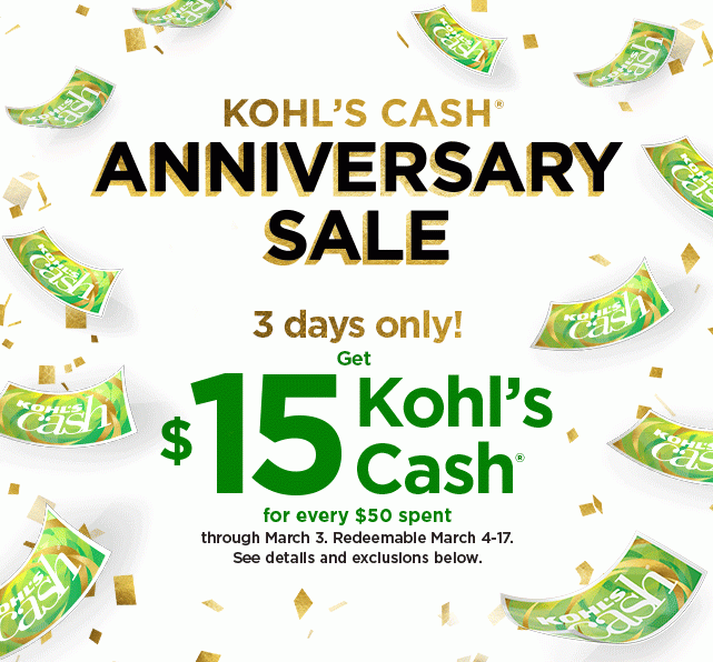 Kohl's Intimtates Sale + $10 off $40 + Up To 30% Off + $15 Kohl's