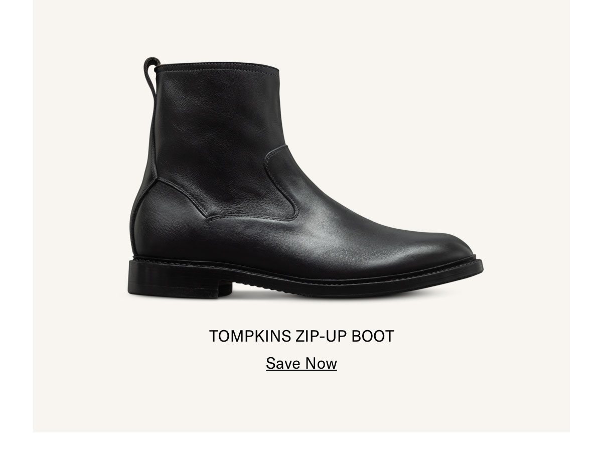 Click Here To Save On The Tompkins Zip-Up Boot.