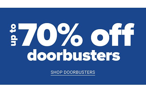 Fall Stock Up Sale! Up to 70% off Doorbusters - Shop Doorbusters