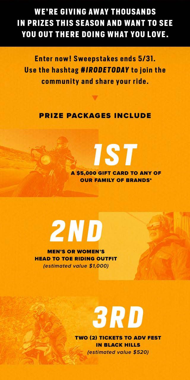 Prize Packages