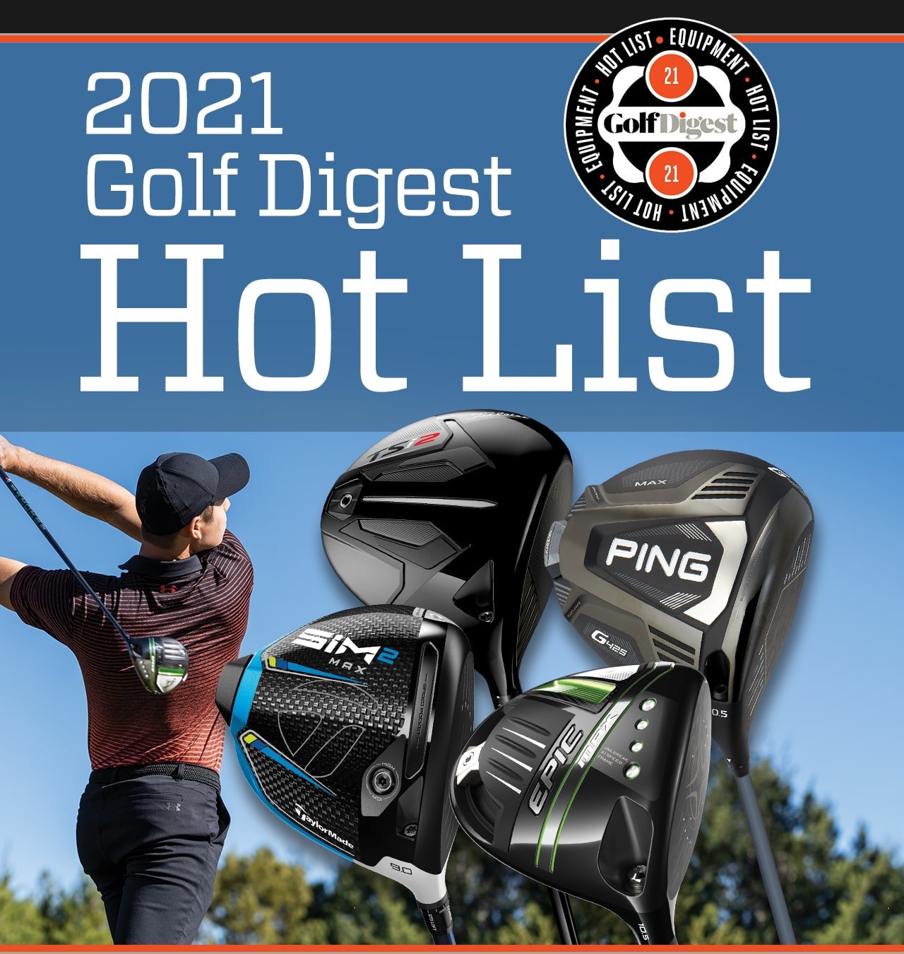 2021 Golf Digest Hot List.