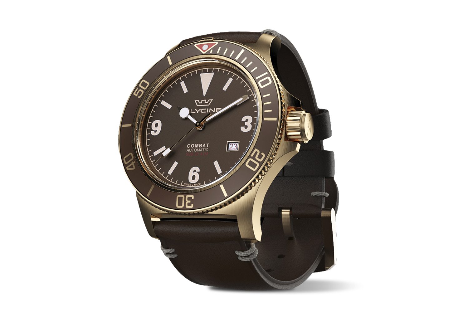 Glycine Combat Sub Bronze Watch – Drop Exclusive