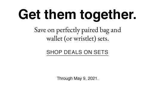 Get them together. SHOP DEALS ON SETS