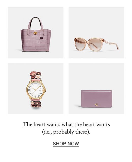 The heart wants what the heart wants (i.e., probably these). SHOP NOW