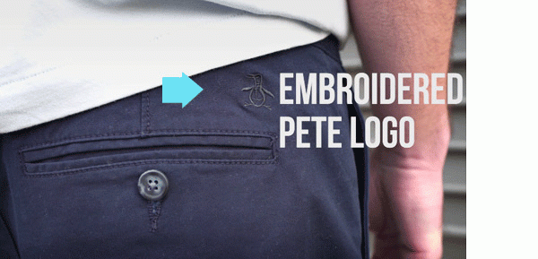 Embroiderd Pete Logo