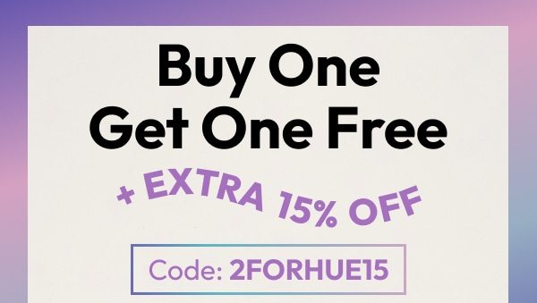 BOGO+15%