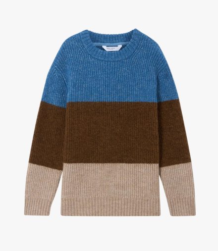 John Lewis Kids' Tricolour Stripe Jumper, £14 - £15