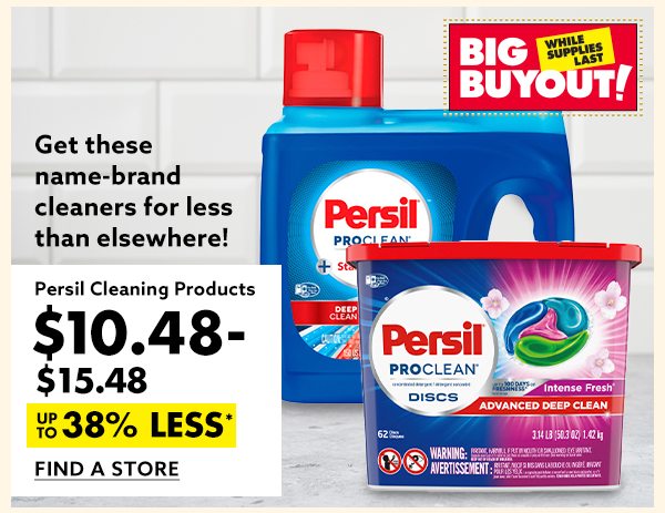 Persil Cleaning Products