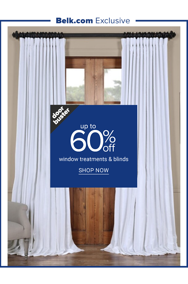 Up to 60% off Window Treatments and Blinds - Shop Now