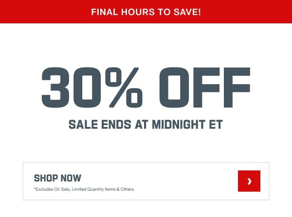 30% Off