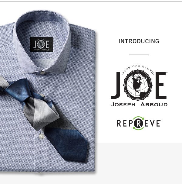 Introducing JOE Joseph Abboud Repreve