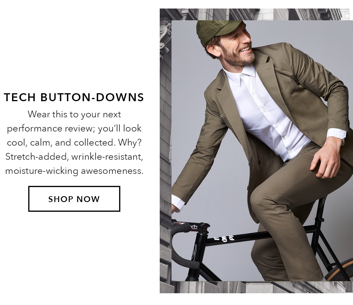 Shop Tech Button-Down Shirts →