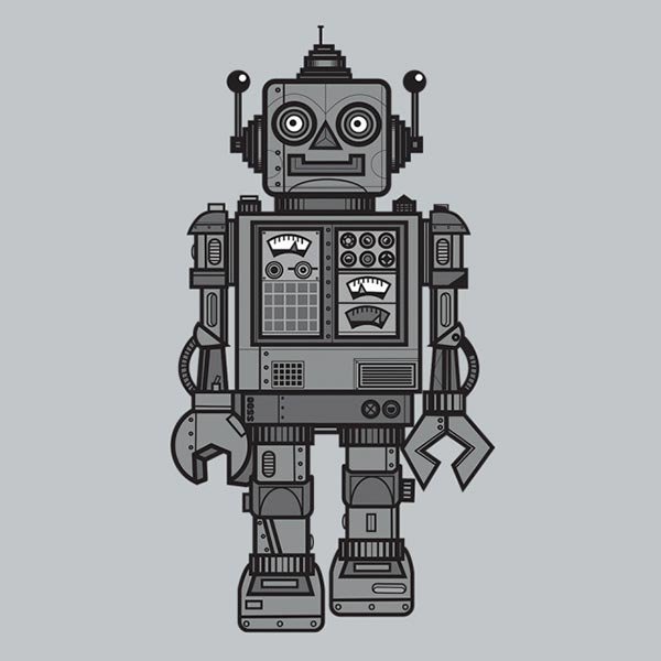 http://www.teefury.com/vintage-robot
