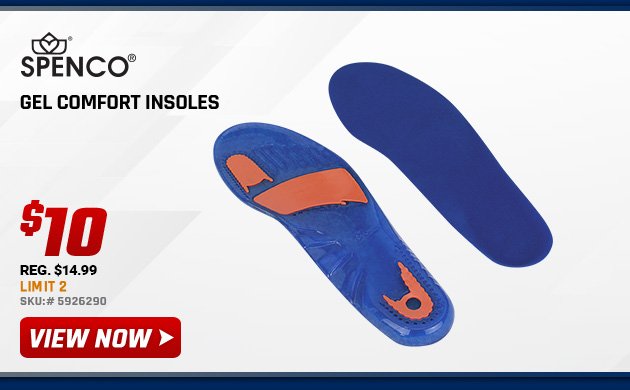 Spenco Gel Comfort Insoles