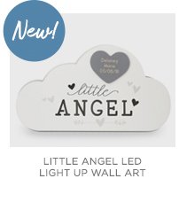 Little Angel LED Light Up Wall Art