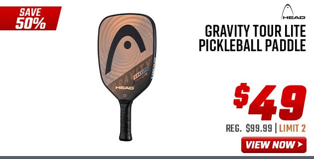 HEAD Gravity Tour Lite Pickleball Paddle