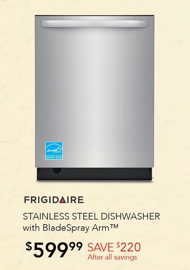 Frigidaire-stainless-steel-dishwasher