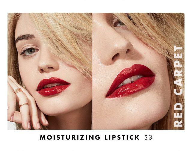 Moisturizing Lipstick in Red Carpet