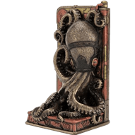 Steampunk Octopus Bookend