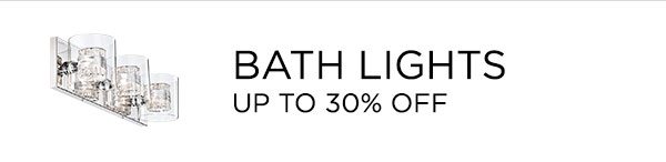 Bath Lights - Up To 30% Off