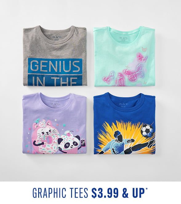 $3.99 & up Graphic Tees