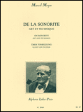 De La Sonorite: Art et Technique (Flute)