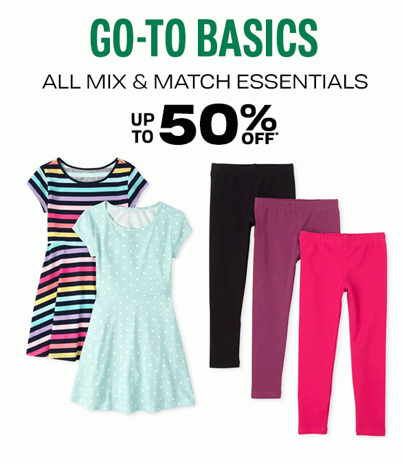 Up to 50% Off All Mix N Match