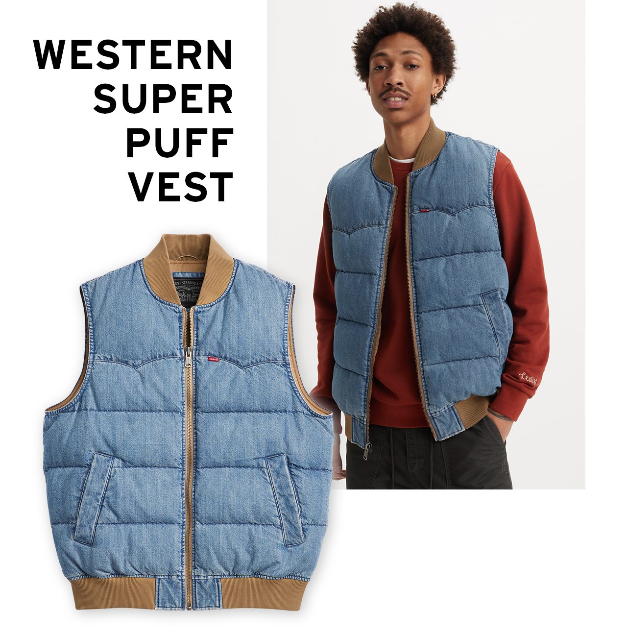 SHOP THE WESTERN SUPER PUFF VEST