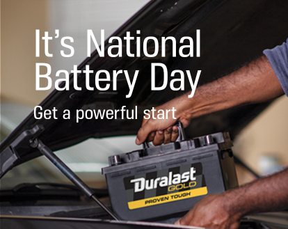 It's National Battery Day — Get a powerful start