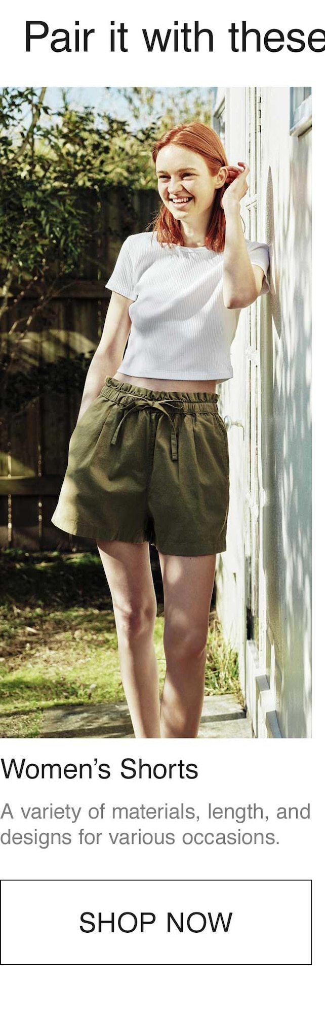 WOMEN'S SHORTS