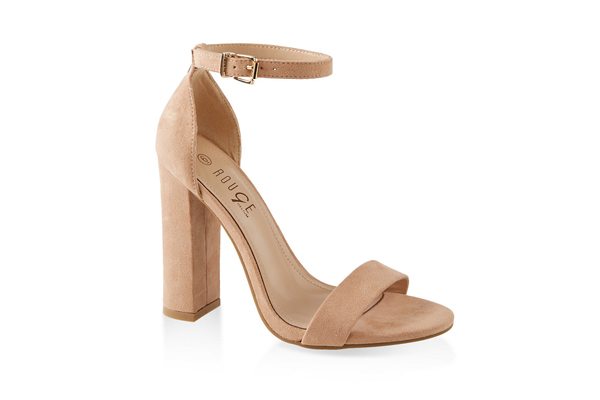 Ankle Strap Block Heel Sandals