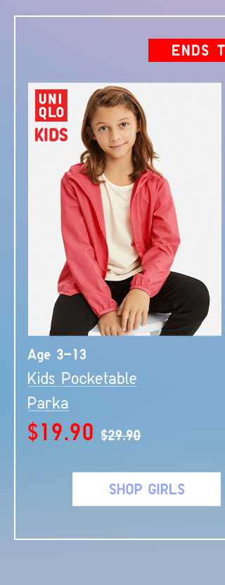 BODY21 - GIRLS POCKEATBLE PARKA