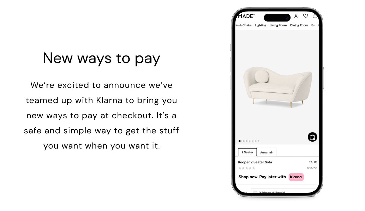 MADE x Klarna Launch