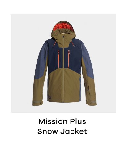 Quiksilver Mission Plus Snow Jacket