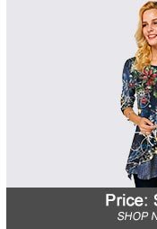 Christmas Print Navy Blue Round Neck T Shirt