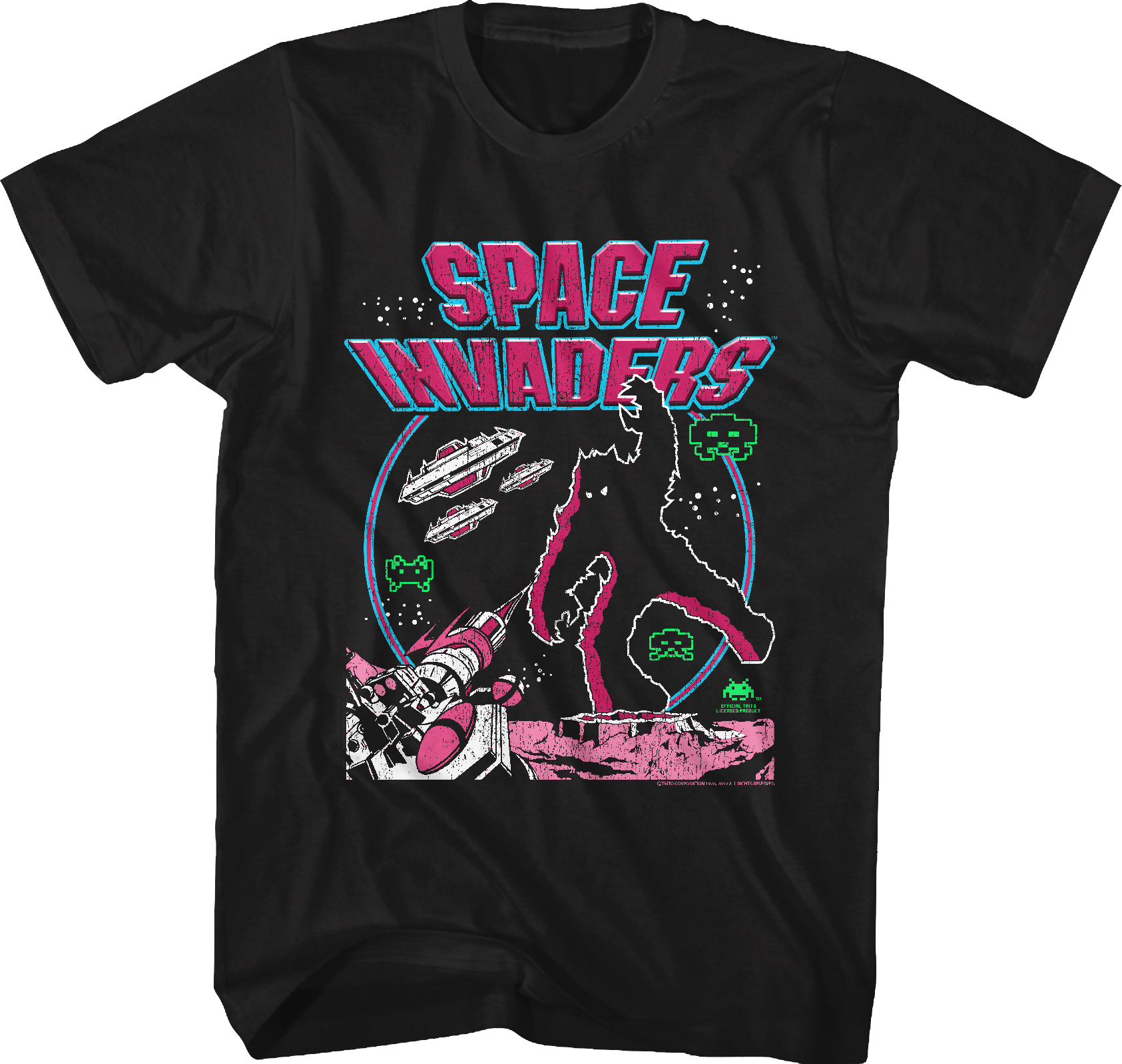 Arcade Flyer Space Invaders T-Shirt