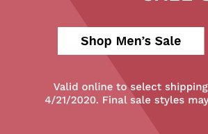 Men's sale