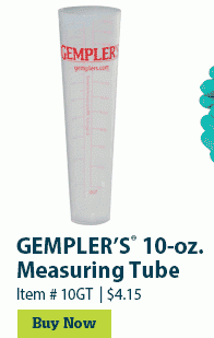 GEMPLER'S® 10-oz. Measuring Tube | Item # 10GT | $4.15 | Buy Now >