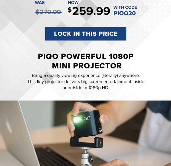 $259.99 | Lock in this price.