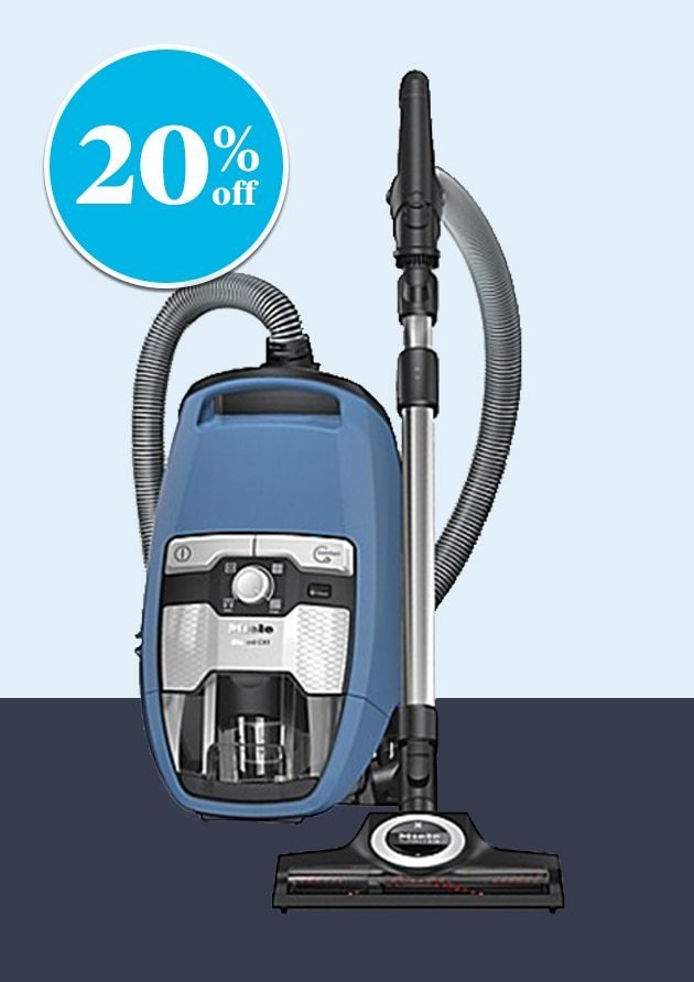 Miele Blizzard CX1 Turbo Team + Bagless Canister Vacuum - 20% off