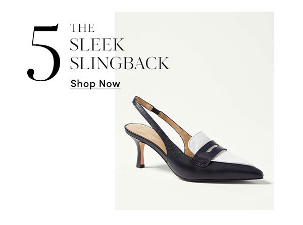 Sleek Slingback